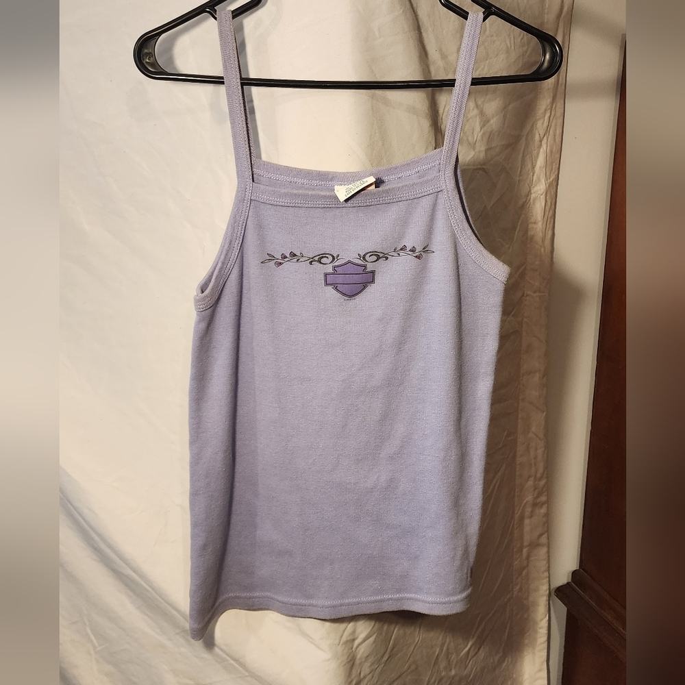 Vintage Harley Purple Tank Top